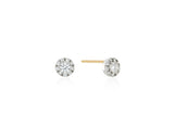 Essence Lab Diamond NEW Halo Earrings S