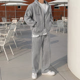 Cent Loose Fit Hood Zip-Up Set Up
