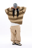 Junior rugby over knit collar shirt