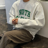 Carolina Lettering Brushed Sweatshirt