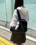 [MADE] Deki Flower Punching Long Sleeve Hooded Zip-up