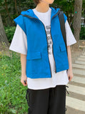 [unisex] Yao Summer Nylon Hood Zip-up Vest