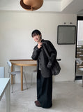 Delti Over Leather Jacket