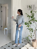 Waltz Slim Bootcut Denim Pants