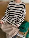 Tunve Stripe Over Knit