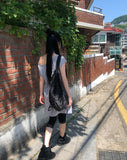 Denic Stripe Short Sleeve One Piece