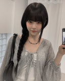 [A/M] Sea Strap Summer Bolero Cardigan
