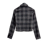 Lighton Crop Check Shirt