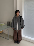 [unisex] Alvin Two-Way Hood Windbreaker