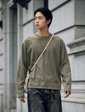 Boy Crop Pigment Long Sleeve T-Shirts