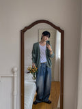 Cree Pigment Knit Cardigan