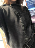 Intel Diagonal Washing Hood Zip-Up