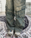 developer double pocket denim pants