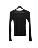 Airy Recycled Deep Round Neck Tee