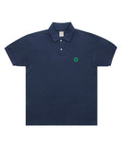 Clover Smile Embroidery Pique Short Sleeve T-shirt