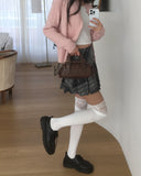 Hirat Lace Ribbed Knee Socks