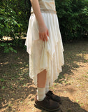 Luwin Jacquard Midi Skirt