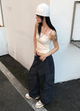 SQUARE NECK SLEEVELESS