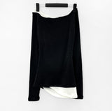 Tede Color Matching Layered T-Shirt