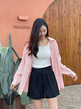 Lavia Loose Fit Back-Slit Shirt