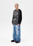 FATIGUE ZIP DENIM PANT