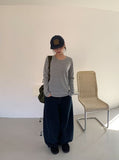 Hikkat Round Long Sleeve Tee