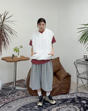 Wideney embroidered bermuda pants