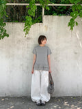 Sildes Summer Cargo Balloon Wide Pants