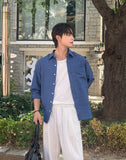 Koi Summer Pocket Linen Shirt