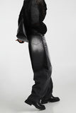 Slide Balloon Denim Pants
