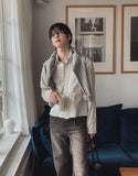 Tote Pigment St Cutting Crop Shirt