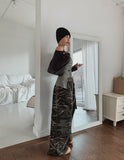 Teed Color Matching Military Cargo Training Pants