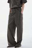 spacious belt pants