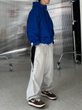 Unique Zipper Nylon Pants