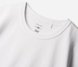 Work Basic Double Cotton Plain Short Sleeve