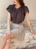 Tibel Pintuck Pleated Culottes