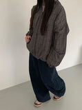 [Unisex] Kudalon Check Over Hood Windbreaker