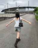 Shuyi Lace Puff Blouse
