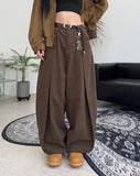 Hessia Fold Balloon Cotton Pants