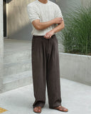 Boucle Span Fisherman Knit