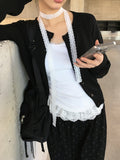 Mobin Round Neck Spring Cardigan