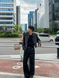Linen deck cropped jacket