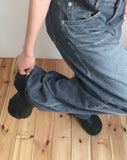 Roju Balloon Wide Denim Pants