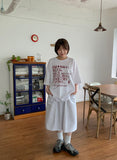 [unisex] Magelli Printed Over Short Sleeve Tee