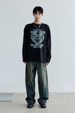 DOODLE HEART LONG SLEEVE