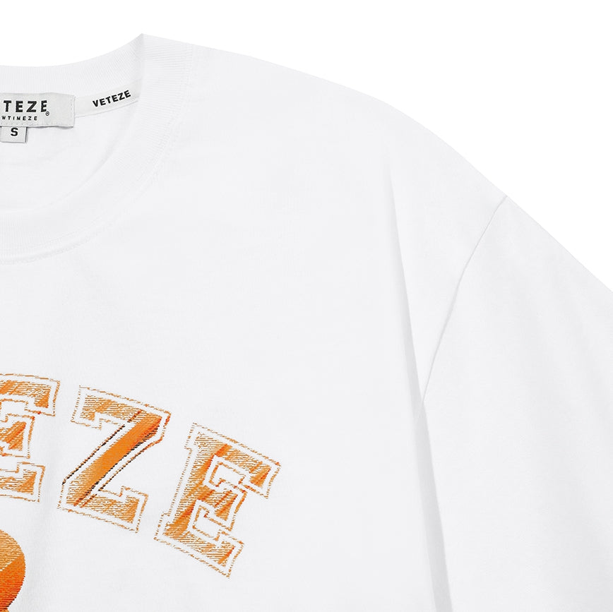 【VETEZE】24SS★ Bone Heart Jay Half T-shirt VETEZE(ベテゼ) - ボーンハートジェイハーフTシャツ / Bone