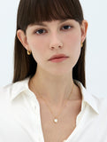 Penidor NEW Silver (Y) Necklace White Pearl