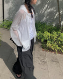 Hearts Linen Cotton Wide Pants