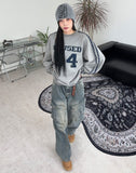 Herique Rivet Cargo Denim Pants