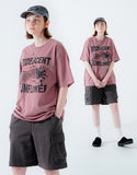 Round Cargo Hard Tag Half Pants